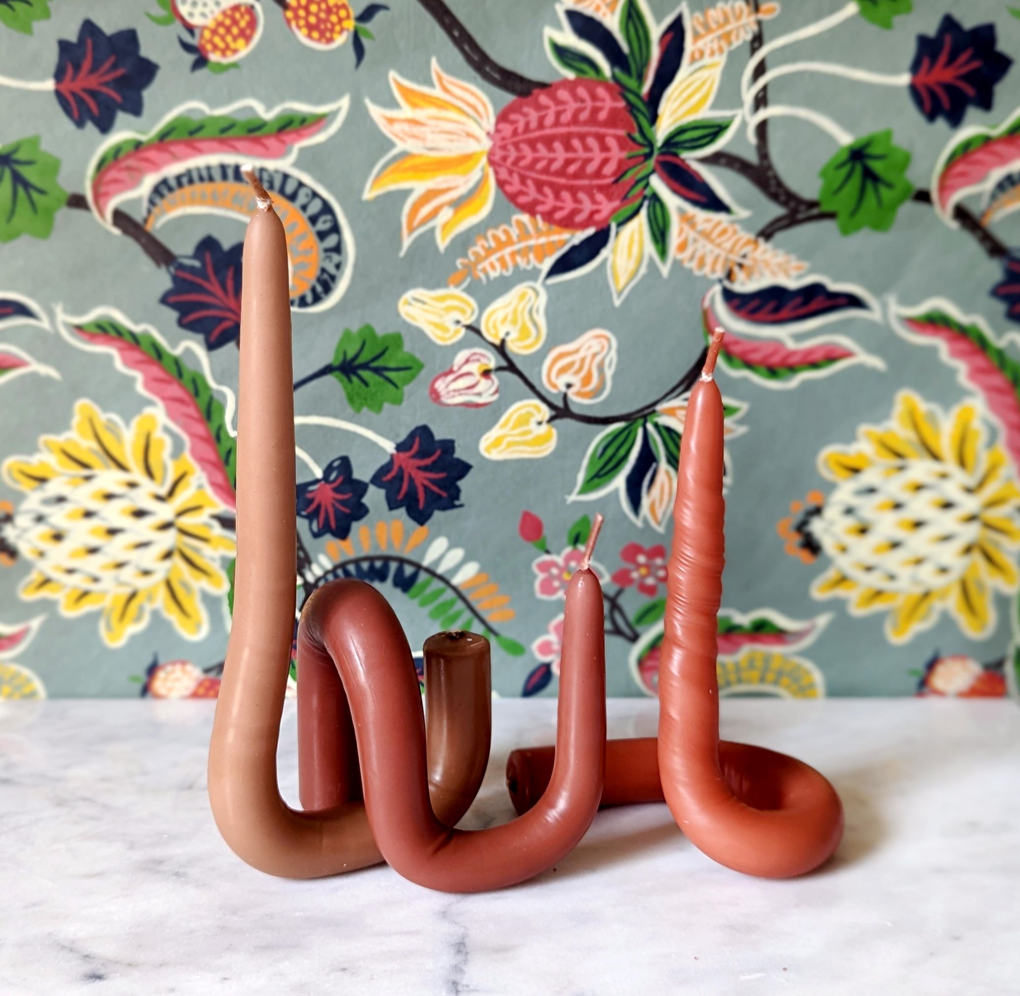 The Simplest DIY To Amazing Modern Bent Candles